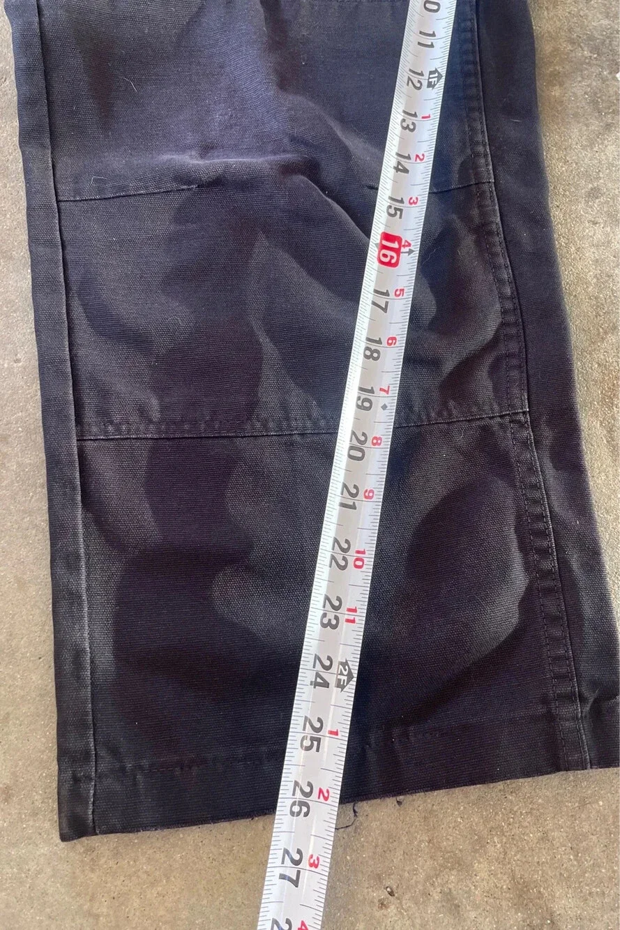 Red Kap work apparel mens Black Pants with pockets sz 36